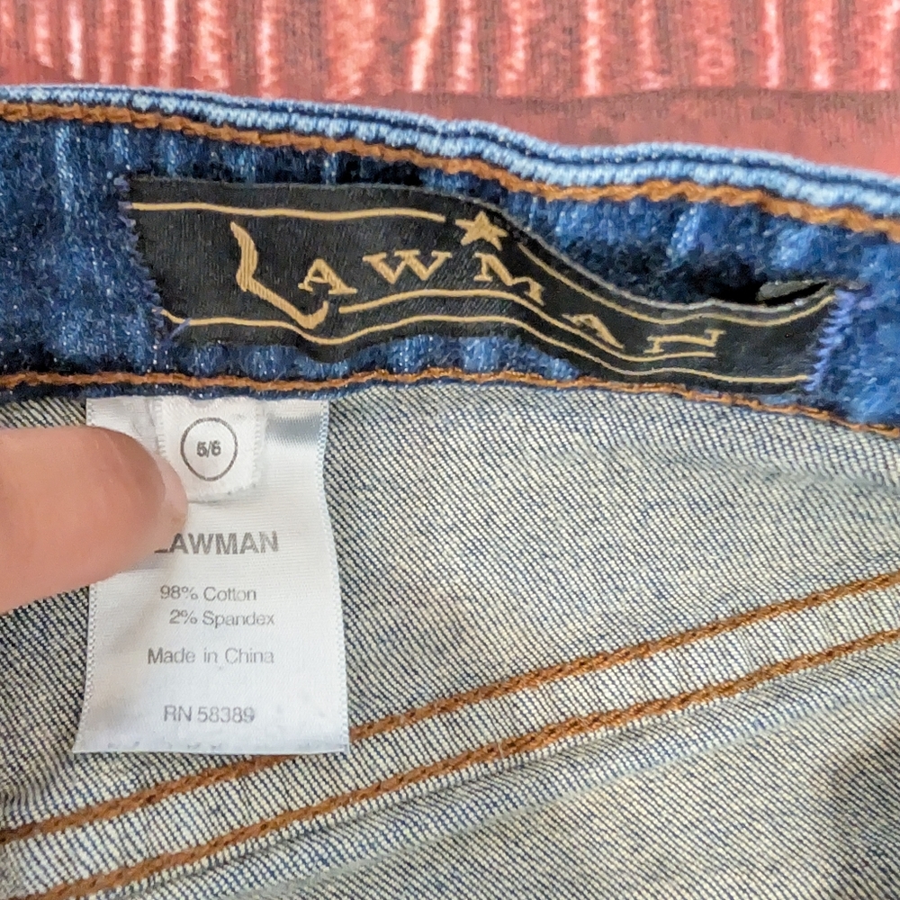 Lawman Ladies Western Jeans - Picture 4 of 4
